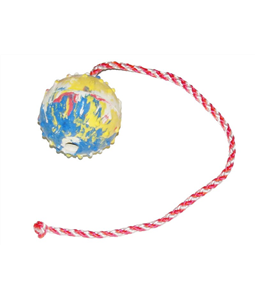 Bola para teino gappay totalmente em Borracha  7cm com Corda 50cm