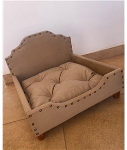 Cama de camura bege