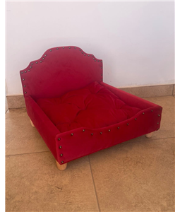 Cama de camura vermelha